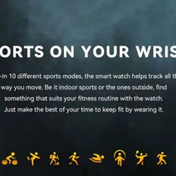 ApexFit E02L Smartwatch with Touchscreen Display - Picture 4 of 4